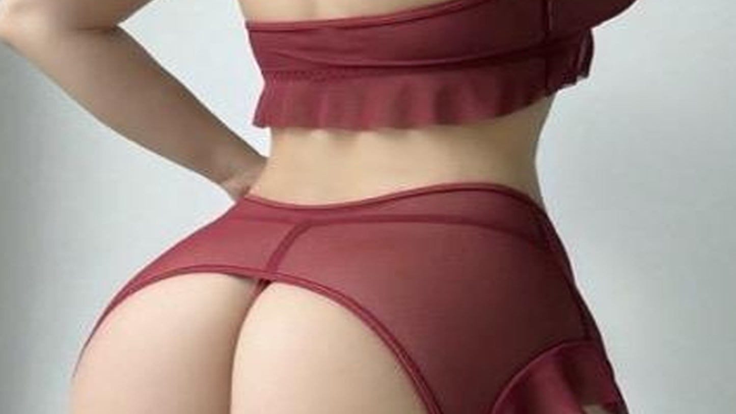 Margaux – Sexy Burgunder-Dessous