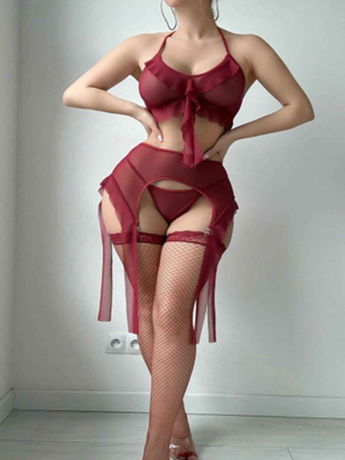 Margaux – Sexy Burgunder-Dessous