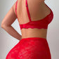 Marilyne - Romantic Red Lace