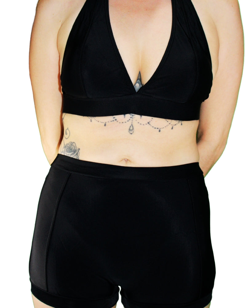 Bora - Maillot de bain Triangle Shorty Noir