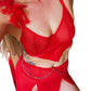 Daisy - Red Glamorous Nightgown