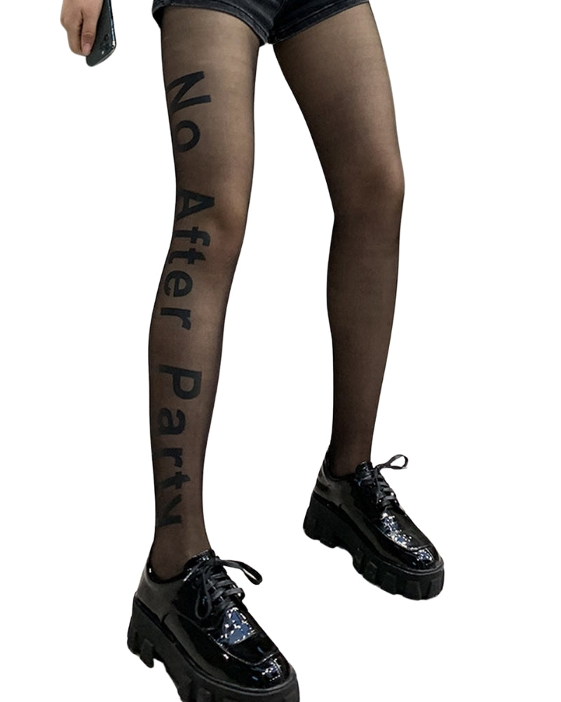 Nude tights - No After Party