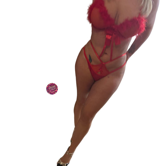 Scarlett - Ensemble Rouge Bunny