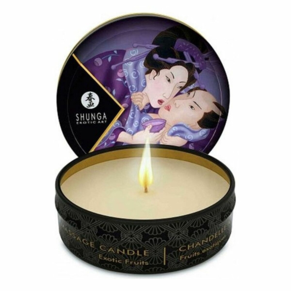 Shunga Exotische Früchte Massagekerze – 30 ml