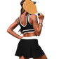 Martina - Swimsuit - Top + Shorty Skirt - Sporty