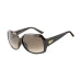 Lunettes de soleil Gucci GG3622/F/S femme. Monture marron, verres dégradés bruns. Style luxueux et intemporel. Largeur 61 mm.