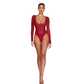 Ruth - Body Rouge avec Strass