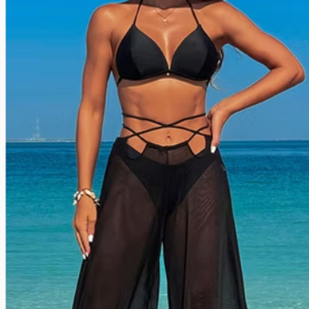 Tahina - Triangle Swimsuit - Delicate Pants - Panties
